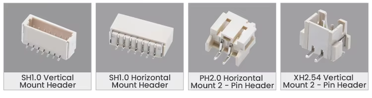 Taped PA/PAE 2.0MM Pitch Horizontal SMT2P-16P LED Lighting Board End Connector