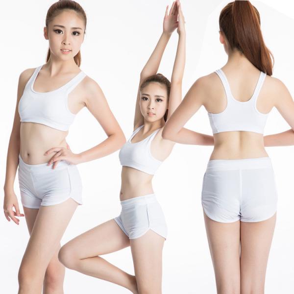 Девчонки ретро стиль высокие эластичные стройные фитнес йога спортивные горячие шорты