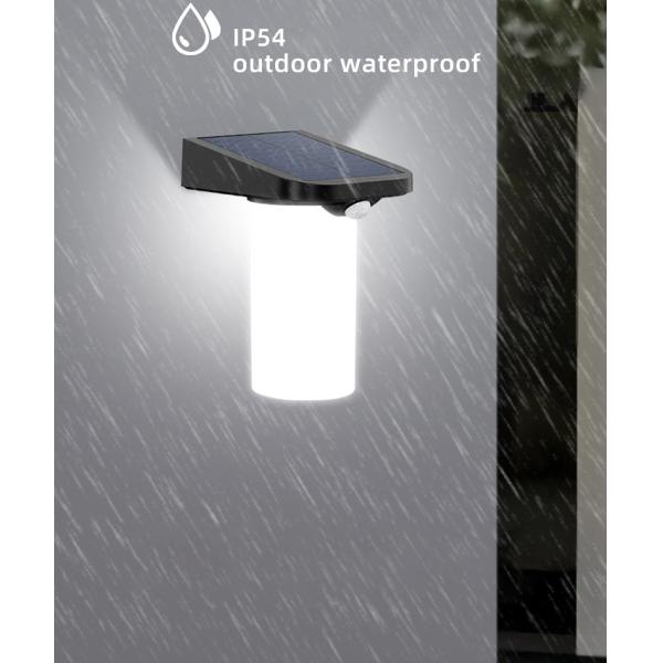 Outdoor Led Wall Light 6w White Light Motion Sensor Wall Lamp For Balconies Gardens Patios Backyard