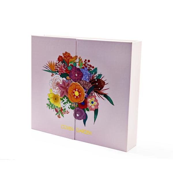 Подарочная коробка Eco Ultraportable картона дружелюбная упаковывая с двойной дверью