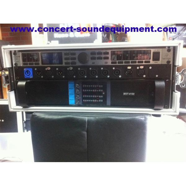 Hgh Power Nightclub Sound Equipment / Light Weight 4x1300W Amplifier FP 10000Q