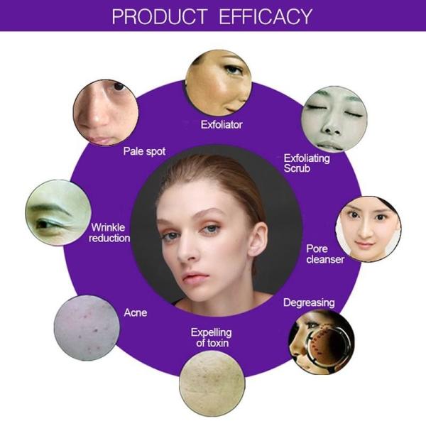 2in1 Anion Ultrasonic Scrubber Portable Skin Scrubber Cleaner Beauty Skin Scrubber Facial Skin Rejuvenation Beauty