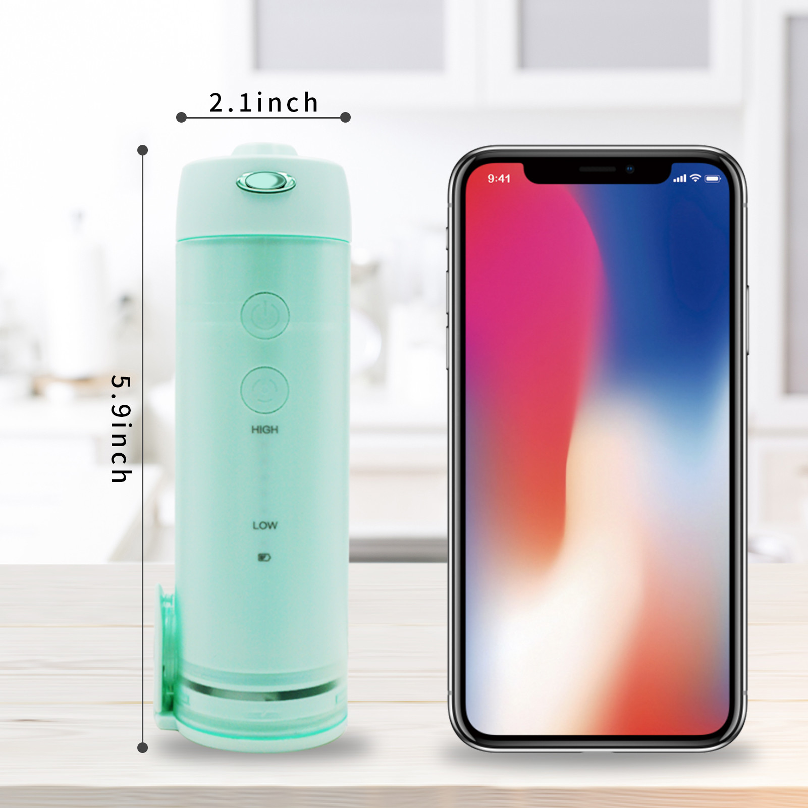 Портативная вода Flosser IPX7 делает водостойким с опционными соплами мочит выбор