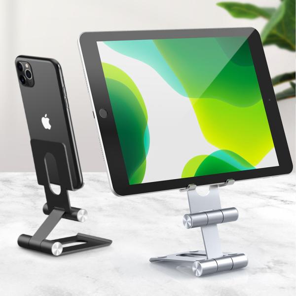 150mm 275deg Double Shaft Aluminum Alloy Phone Holder For All Size