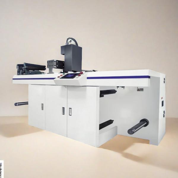 HIGH-EFFICIENCY INKJET PLATFORM PAPER STICKERS PVC/PE/PP FILM MATERIALS INSPECTION AND REWINDING MACHINERY servo motor