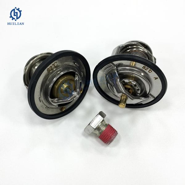 Termóstato diesel original 8943928170 8982959210 de Japón para 6HK1 el excavador Engine Parts