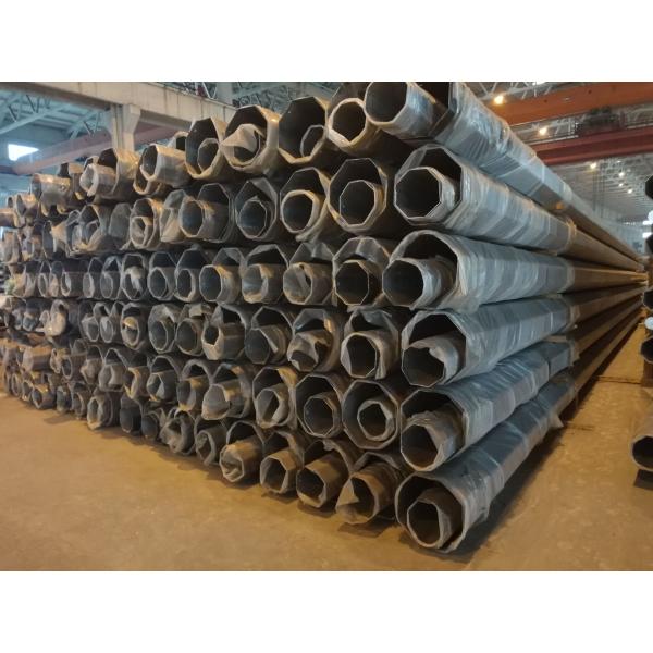 betún para uso general de acero de postes de la corriente eléctrica de la altura del grueso los 50ft de 500KG 3.0m m protegido