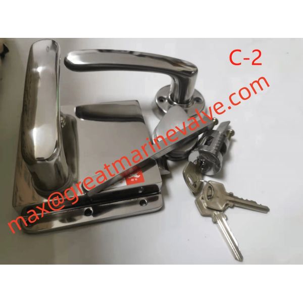 C-2 Marine Door Lock - Direct Replacement for OHSHIMA OHS-3400/3550 | IMPA 490187