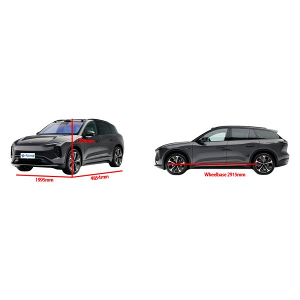 Классический стиль Большое пространство Чистый электрический NIO ES6 внедорожник Новые энергетические транспортные средства