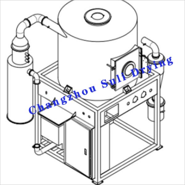 Electric Heating Laboratory Spray Dryer For Heat Sensitive Materials In Carbon Steel And Stainless Steel