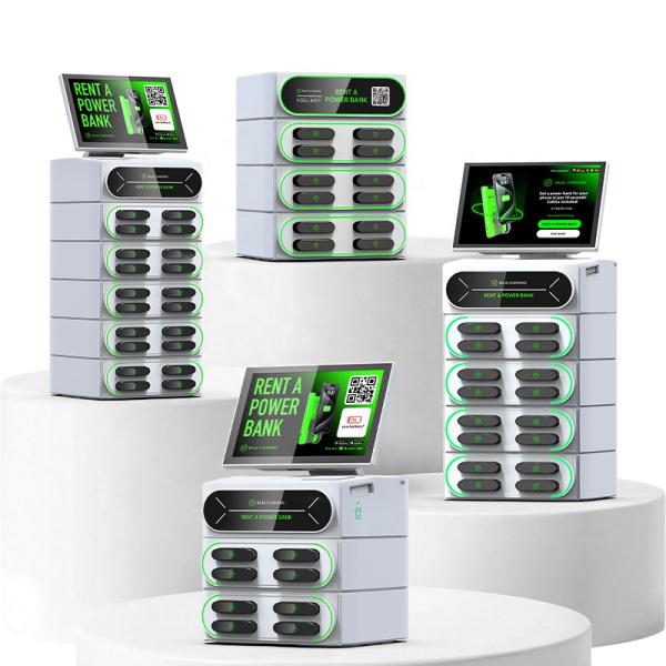 Bajie Charging NFC Payment Mobile Phone Vending Machines Terminal Shared Power Bank Charging Station Suitable for Shopping Malls