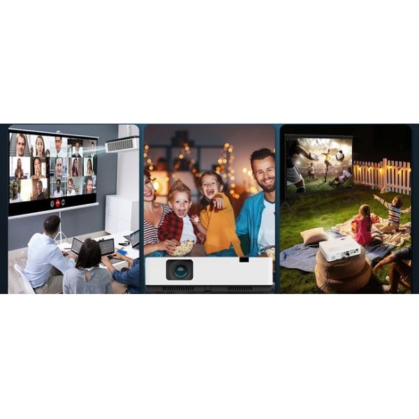 3500 Lumens Video Projector with XGA for Classroom Meeting Room Projection