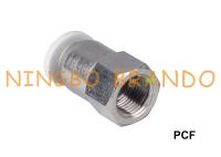 PCF Female Straight Pneumatic Hose Fittings Quick Connect 3/8'' 1/2''