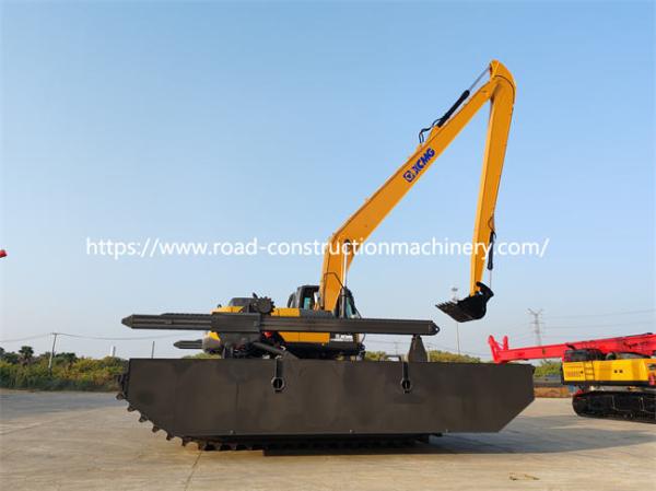 Excavatora Anfíbia XE215SLL Com 15m Boom 0,45 m3 Capacidade de Balde