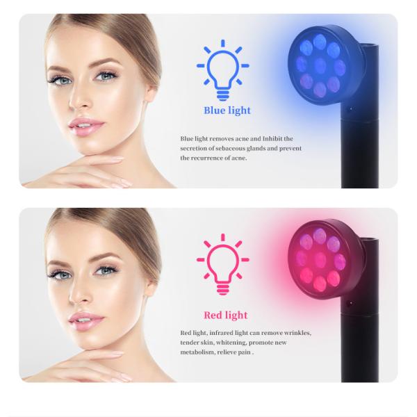 OABES Red Light Therapy 5 in 1 Red Light Infrared Light Blue Light for The Relief of Body Pain, Knees, Ankles, Hands