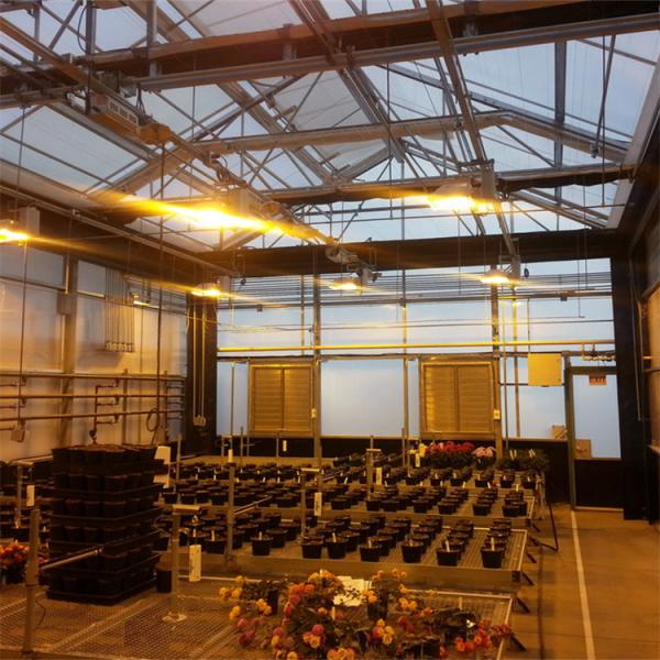 Iluminação automática Industrial Agrícola Túnel automatizado Luz crescente de plástico Blackout Privação de luz Estufa