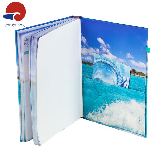 Offset Custom Planner Printing Eco Friendly Full Color Custom Notebooks With Elastic Strap
