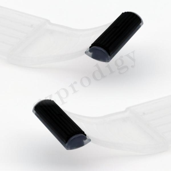 Nonslip TPR Under Door Wedge , Multipurpose Plastic Door Stopper