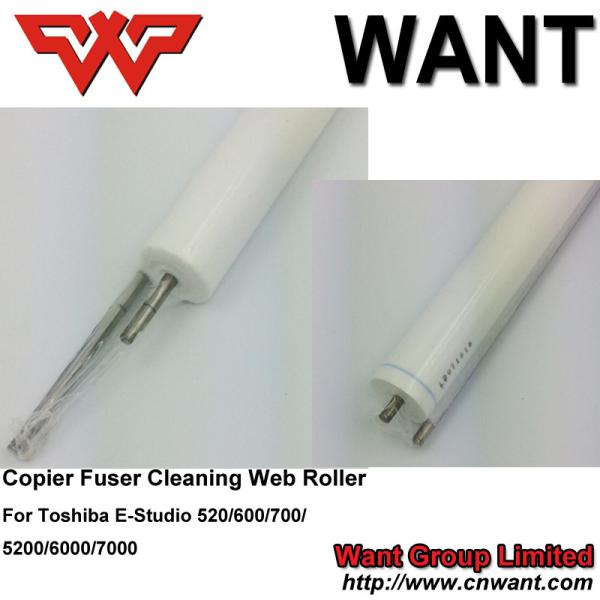 Toshiba E520 E600 E700 E6000 E7000 Fuser cleaning web roller 6LA023055000 6LA27923000 cleaning web roller