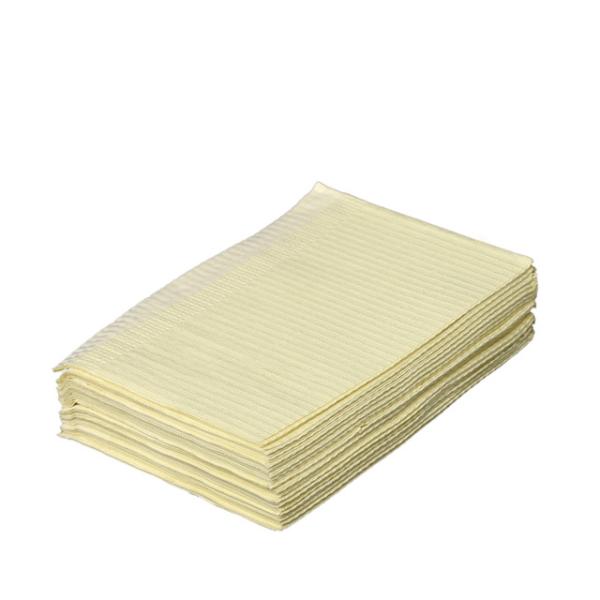 3ply Apron Waterproof Colorful Disposable Consumable Dental Bibs 3x45 cm