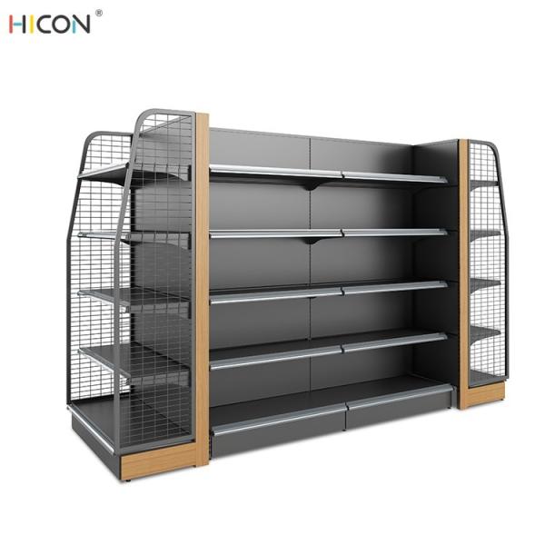 Standard Floor Black Metal Iron Cloth Display Rack for Shop
