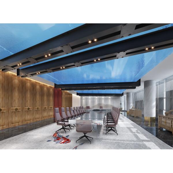 Прозрачная акриловая панель для поверхности поверхности Прозрачный акриловый бассейн Aupool литой акриловый лист