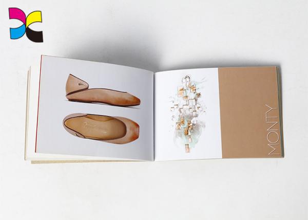 Colorful OEM Brochure Printing Services With Perfect Binding Gloss Lamination