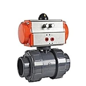 AC220V Normal Temperature Motorized PVC Ball Valve Actuator Pn16 IP67