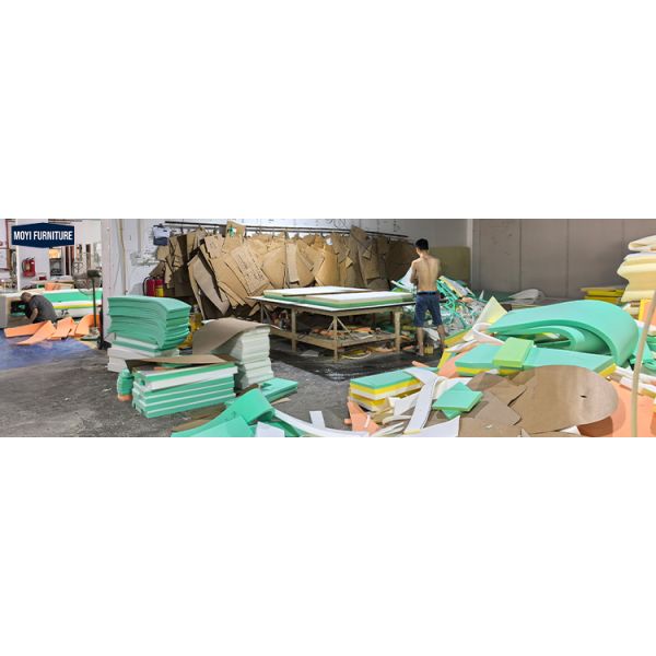 OEM Accepted Modern Minimalist King Size Round Fabric Bed Frosted Luxury Villa French Style Wedding Bed Soft Double Bed