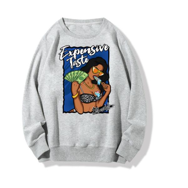 Женщины шеи o подрезывают с капюшоном фуфайки прикрывают слишком большие фуфайки