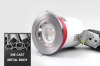 GU10 Recessed o fogo Downlight avaliado que cabe 5000k BS476