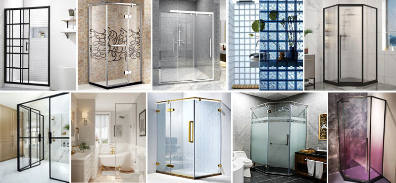 Shower glass solutions Растворы из стекла для душа