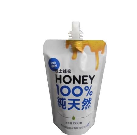 Custom Size Standing Up PET Exquisite Printing Pastic Spout Bags