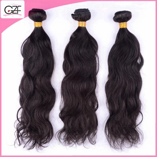 Wet and Wavy Indian Hair Weaving Wholesale Natural Wave Cheap Virgin Indian Hair Bundles