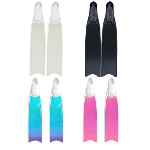 Lightweight Flexible Fiberglass Freediving Fins For Snorkeling Spearfishing