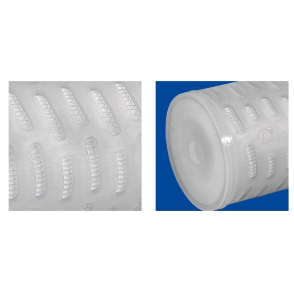 Плиссированный патрон воздушного фильтра фильтра ХВАК средств массовой информации промышленный 0,22 микрона