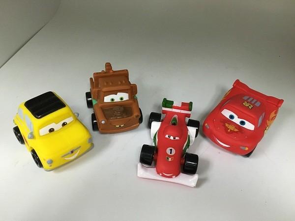 BPA free Vinyl Pullback Racer Cars toy, PVC Cars pull-back vehicle toy