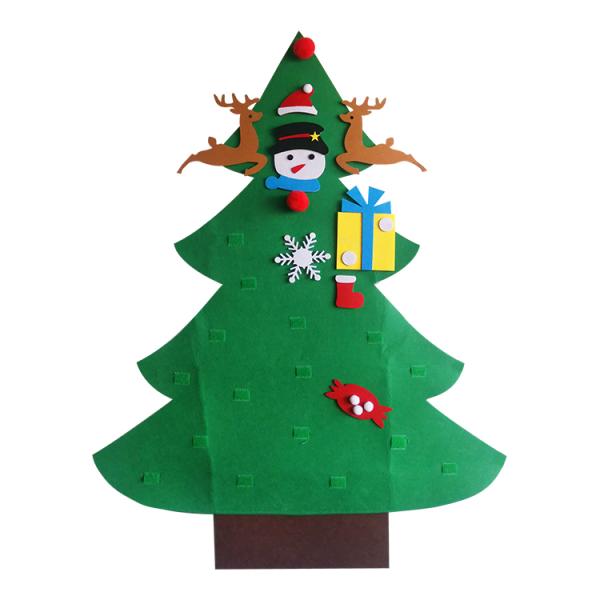 3D DIY 26pcs Detachable Ornaments Christmas Decorations 94*78cm