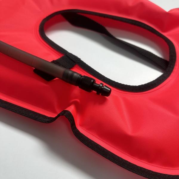 Marine Safety Nylon Inflatable Buoyancy Vest For Outdoor Diving Swimming