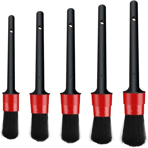 Vente à chaud 5pcs Ultra Soft PP brosse de détail pour l'intérieur de la voiture détail