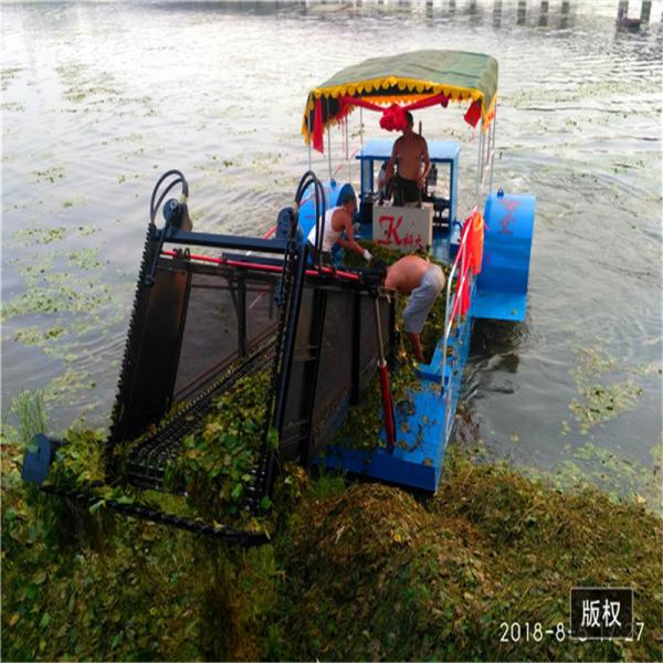 Reed Mower 3M3 Weed Harvester Boat Motorized Lake Weed Cutter