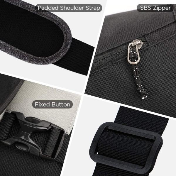 15.6 INCH LAPTOP CROSSBODY BAGS WOMEN CASUAL SATCHEL SHOULDER BAG COLLEGE TRAVEL OFFICE BRIEFCASE