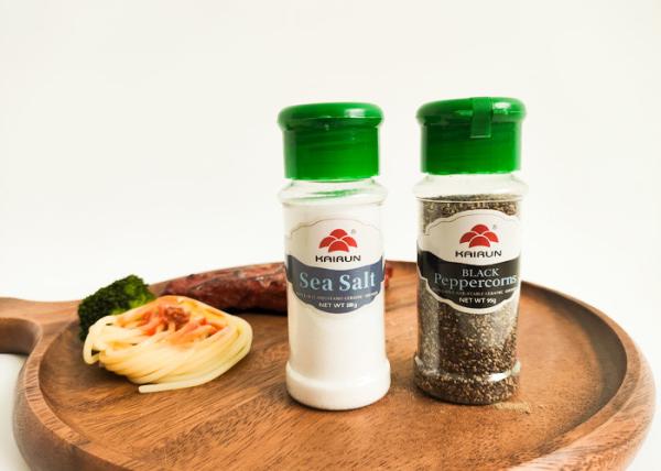 Jarros de especiarias personalizáveis para conveniência e armazenamento de cozinha recarregável