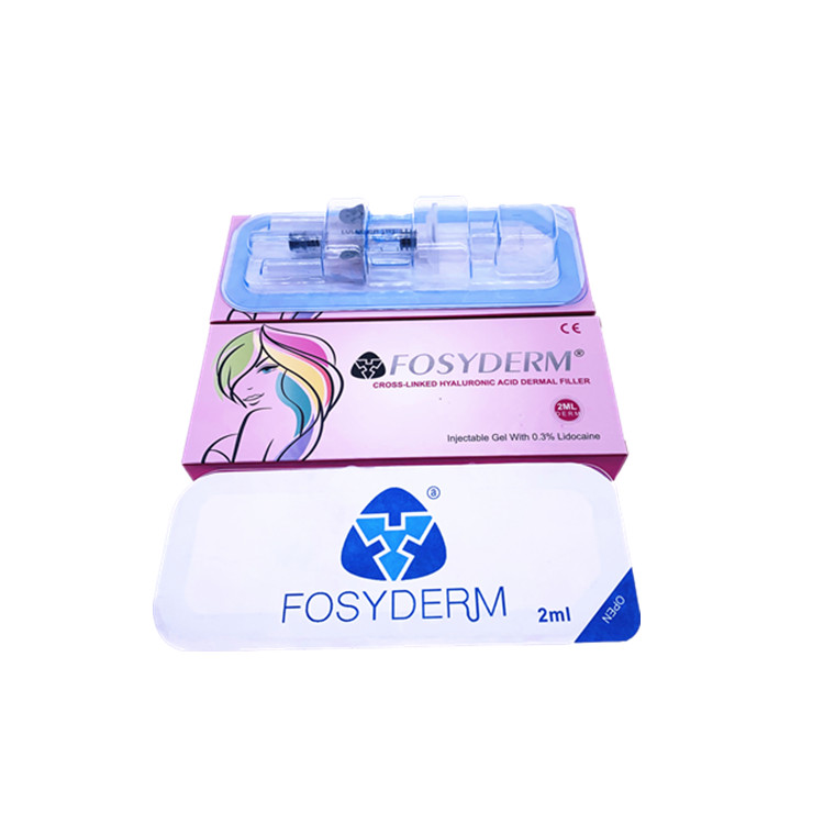 Крест 2 Ml кисловочный Hyaluronic соединил дермальные впрыски заполнителя губы заполнителя