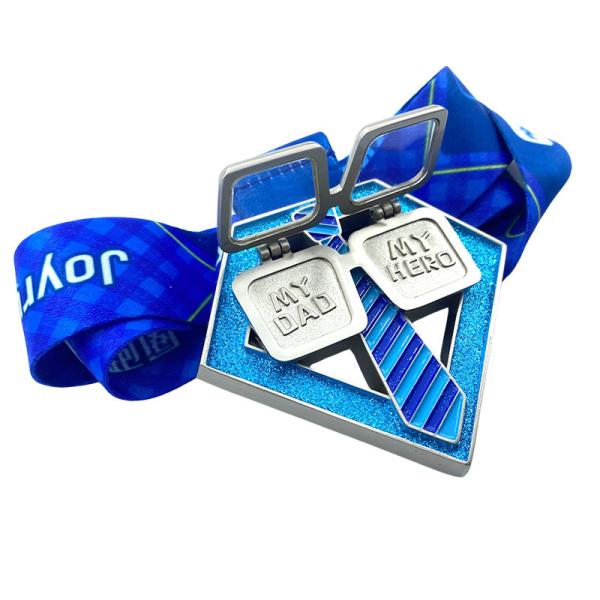 Персонализированные праздники Дня отца 10 км Бега Награды финишировщика