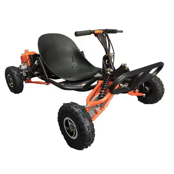 Fuel-Powered Fun Aotong Motor's 63cc Go Kart Dune Buggy with Chain Drive Transmission