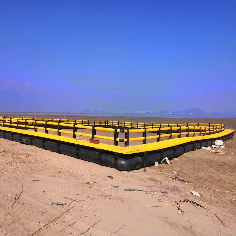 Water View Floating Platform Supporting Aquaculture Agritainment Projects