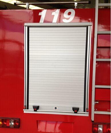 Aluminum Garage Door Fire Rated Rolling Shutter Door for Trucks/Vehicles/Buildings etc