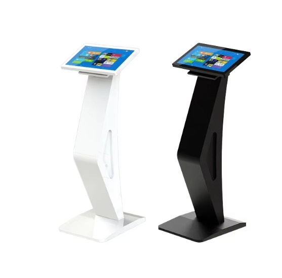 MJK 15.6 Inch Horizontal Touch Screen Kiosk Android WiFi Digital Signage Landscape Interactive Inquiry Machine Factory OEM