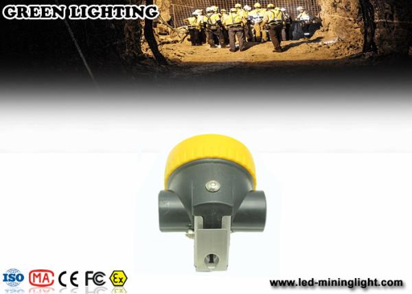 4000 Lux / 2.2ah Led Waterproof Safety Cordless Led Mining Cap Lamp With Li Ion Battery